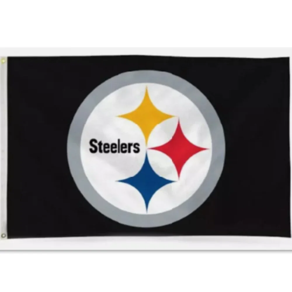 NEW Pittsburgh Steelers 3x5 NFL Flag Banner For Pole or Wall Tapestry